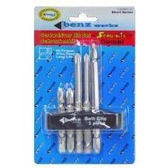 Benzwerkz 5-Pcs Combination Screwdriver Bit Set | Benzwerkz by KHM Megatools Corp. Benzwerkz 5-Pcs Combination Screwdriver Bit Set | Benzwerkz by KHM Megatools Corp.